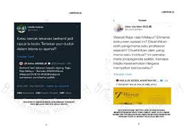 Kami namakan dan kami panggil dia, bumi yang kamu pijak dan langit yang kamu junjung persekutuan tanah melayu (sekarang dikenali dengan nama malaysia); 4 Netizens Under Investigation For Insulting Agong On Social Media