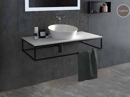 More bath sinks by feature. Black Mounting Bracket Suspended For Vanity Top Atelier Style Corfu