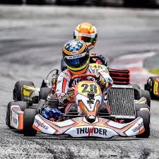 The indoor track was cool; Piloto Nicastro28 Kartbroficial Kart Karting Velocidade Speed Racing F1 Gokart Champion Kartodromo Ayrtonsenna Senna By Br Kartfahren