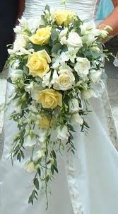 Wedding bouquet bridal bouquet peony bouquet boho bouquet | etsy. Yellow And White Rose Cascading Bridal Bouquet Cascading Wedding Bouquets Flower Bouquet Wedding Cascading Bridal Bouquets