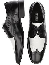 Black And White Wingtip Shoes Pin On Men S Fashion