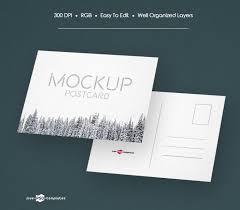 50 Free And Premium Postcard Mockups For Your Projects Onedesblog In 2020 Postcard Mockup Postcard Design Free Postcards