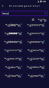 This cute display name generator is designed to produce creative usernames and will help you find new unique nickname suggestions. Updated Fancy Text Stylish Name Ff Name Android App Download 2021