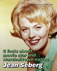 What you didn't know about famed actress and Marshalltown native Jean  Seberg 👀 Read more at the link in our bio.