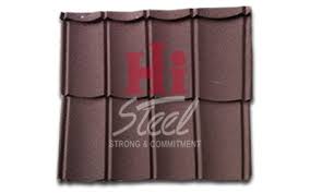 Genteng Metal Pasir Hi Roof 2 X 4 X 0.25 mm - Coklat Kopi » Hi Steel