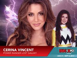 GuestNews Power Rangers fans, rejoice! Cerina Vincent is joining the  celebrity guest lineup at #FXC17! Listen to your heart and come see Maya  the Yellow Galaxy Ranger!