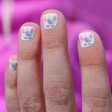 Diseño de uñas para niñas con unicornios. Https Xn Decorandouas Jhb Net Unas Para Ninas