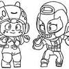 Desene din creion brawleri colt / desene in creion. 1