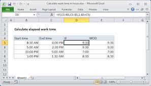 British) is the central component of a shift schedule in shift work. Excel Formula Calculate Number Of Hours Between Two Times Exceljet