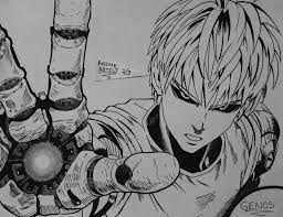 How To Draw Genos The Demon Cyborg From One Punch Man Anime Amino Demon cyborg genos one punch man. how to draw genos the demon cyborg