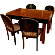 Six very rare 1930's burr oak restored robert mouseman thompson dining chairs 6. 1930s Dining Room Sets 50 For Sale At 1stdibs
