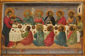 Only 20 percent of the original work is still visible. Ugolino Da Siena Ugolino Di Nerio The Last Supper The Metropolitan Museum Of Art
