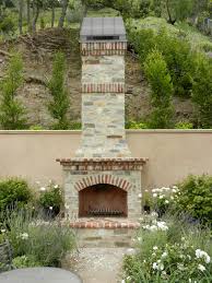Adjustable door to control air flow during burning and close when not in use. Fireplace Systems Outdoor Masonry Brick Fireplaces Modular Fireplace Burntech 818 564 4253 California