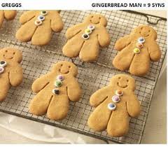 Greggs Gingerbread Man Syns Gingerbread Man Gingerbread Greggs
