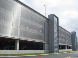 Wire Mesh Halifax International Airport Tyler Mesh Arquitectura Fachadas Estacionamiento