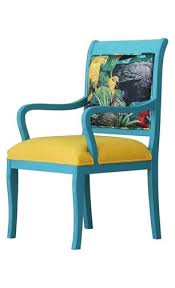 Brazil Mavi Tek Kisilik Sandalye Colorful Chairs Chair Furniture
