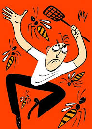 Outside will still be there when you're done. Want To Ward Off Wasps Wear Red Trousers Or Tie A Paper Bag To The Nearest Tree And Don T Wear Aftershave Daily Mail Online