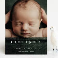 Details Grand Birth Announcements by Susan Asbill