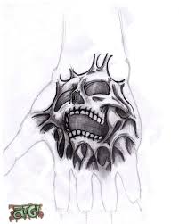 Stencil evil skull tattoo designs. Skull Tattoo Design For Hand Skull Tattoo Designs In 2021 Hand Tattoos For Guys Skull Tattoo Design Tattoo Design For Hand