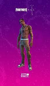 The skin also features travis' tattoos: Pin On Fortnite Travis Scott Wallpapers Gaming Wallpapers Skin Images