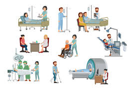 Animating elements with svg.js is simple. Set Of Doctor And Patient On Hospital Graphic By Namela Creative Fabrica
