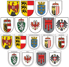 Klettmappe österreich (bundesländer und wappen) die klettmappe beinhaltet die bundesländer und die wappen österreichs. Alle Wappen Osterreichs Als Aufkleberset Grosse 1