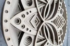 Download Layered Mandala Cut File 3d Lotus Graphic By Vectormarket Creative Fabrica