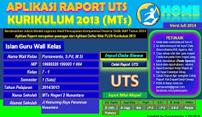 Check spelling or type a new query. Aplikasi Daftar Nilai Dan Raport Kurikulum 2013 Untuk Smp Mts Hafizhusna S Weblog