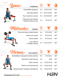 Miércoles (rutina en casa con mancuernas). Entrenamiento En Casa Con Mancuernas Mes 2 Y 3 2020