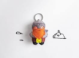 Fantasy Dwarf Keychain Plush Stuffed Grumpy By Inspirationalgecko Geek Italiasmartteam Shopping Etsy Etsyshop Giftidea Keyring Fetr Podelki Brelok