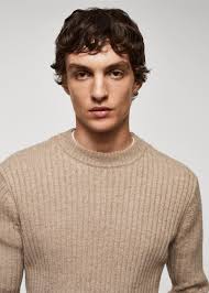 Wool blend pullover discount