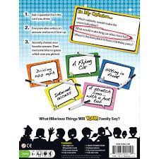 At this point you can reach out to established game companies and see if they are taking game submissions. Say Anything Family Edition Family Games Card Games Question Cards