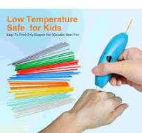Low Temperature PCL Filament for 3D Printing Pens with Vibrant Colors,  Environmentally Friendly Printing Material for Creative Projects, Perfect  ...