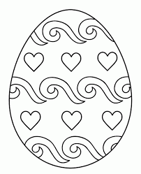 Designs include plain, zig zag, polka dot, and more. Ester Egg Coloring Pages Coloring Home