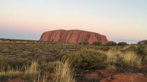 Uluru is sacred to the pitjantjatjara, the aboriginal. Sunset At Uluru Australia