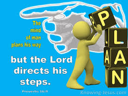 Commit to the lord whatever you do, and he will establish your plans. What Does Proverbs 16 9 Mean