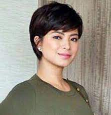 Angel locsin seryoso ka calls out women s objectification. Angel Locsin Pixie Haircut For Thick Hair Medium Bob Hairstyles Thick Hair Styles