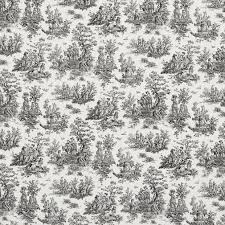 Black And White Toile Fabric By The Yard Pin On Charlotte Fabrics Toile