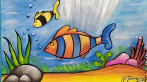 Check spelling or type a new query. Fish Aquarium Painting Easy Learning With Pencil Water Colour Youtube