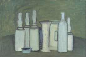 7 1/2 x 11 inches (191 x 279 mm). Morandi Retrospective All That Life Contains Contained The New York Times