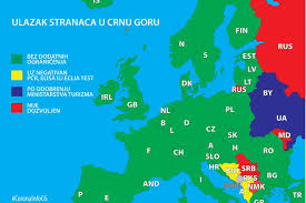 Home » srpski auto karta evrope » auto karta evrope. Vlada Objavila Mapu Evrope Iz Ovih Drzava Se U Cg Moze Uci Bez Ogranicenja