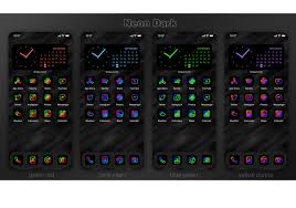 Pack includes 100 images that can look either vintage or modern, depending on the overall vibe that you want to go. Liquid Neon Ios 14 Icons