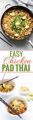 Easy Chicken Pad Thai Recipe Little Spice Jar Recipe Recipes Cooking Recipes Asian Recipes