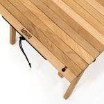 Doogoo Rollable Table Portable Furniture That Snaps Together Tuvie In 2020 Portable Furniture Furniture Camping Table
