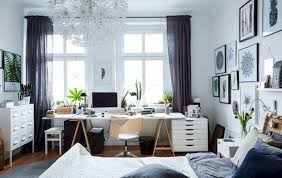 Awesome Workspace Bedroom Ideas 36 Home Office Bedroom Home Office Design Modern Home Office