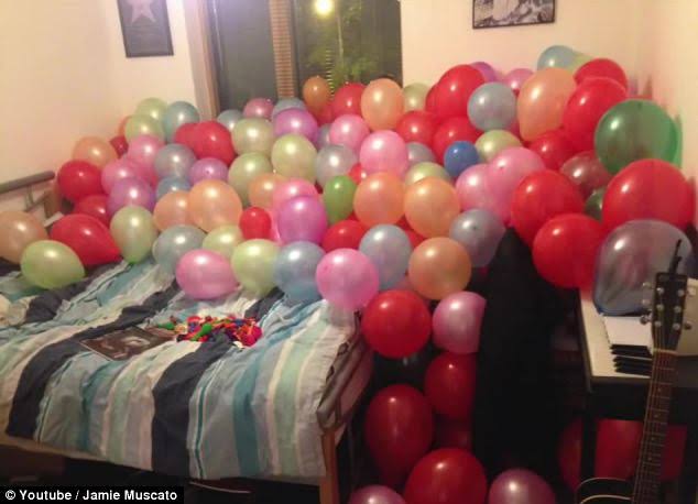 Mga resulta ng larawan para sa balloons used for pranks"