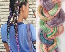 Items Similar To Ombre Hair Extensions Electric Light Purple Pink And Blue Hair Human Hair Extensions Clip In Ombre Hair Ombre Hair Extensions Dipped Hair