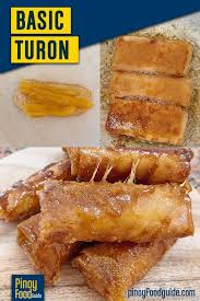 It is saba banana with ripe jackfruit wrapped in lumpia wrapper and fried with. Basic Turon Recipe Pinoy Food Guide