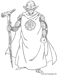 Dragon ball z piccolo coloring pages. Dragon Ball King Piccolo Coloring Page Coloring Pages Printable