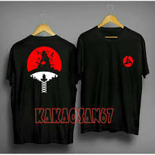 Before naruto classic (growing up) naomi was born into konohagakure's kōsetsu clan, the only clan in the village that. Kaos Baju Itachi Uchiha Kaos Anime Naruto Uzumaki Sasuke Kaos Anime V2 Keren Shopee Indonesia